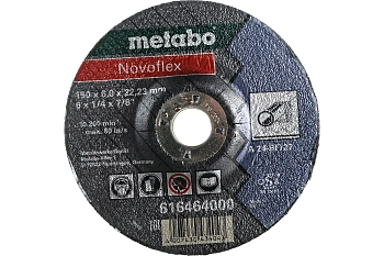 Круг обдирочный Metabo сталь Novoflex 150x6,0