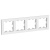 ATLASDESIGN 4-постовая РАМКА, универсальная, БЕЛЫЙ