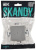 SKANDY Выключатель 1-клавишный с индикацией 10А SK-V07S серебряный IEK