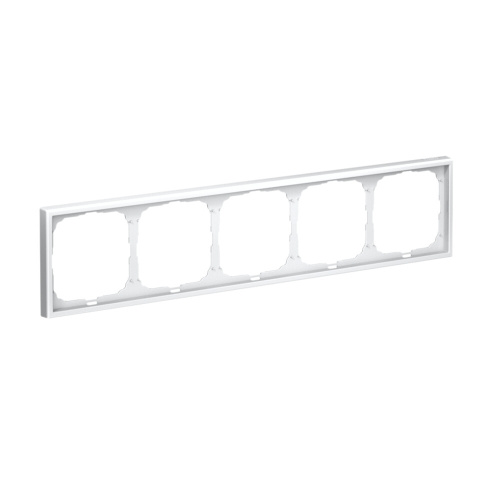 5-постовая РАМКА, универ., БЕЛЫЙ