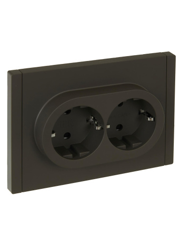 FORTE&PIANO Роз. 2-я с з/к з/ш б/к 16А FP323 сер. IEK