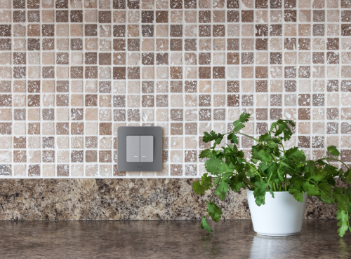 Выкл 2кл c подсв АЛЮ INSPIRIA