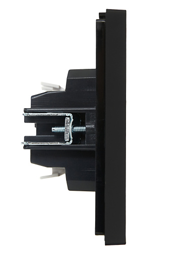 FORTE&PIANO Выключ. 1-кл. прох. 10А FP103 чер. IEK