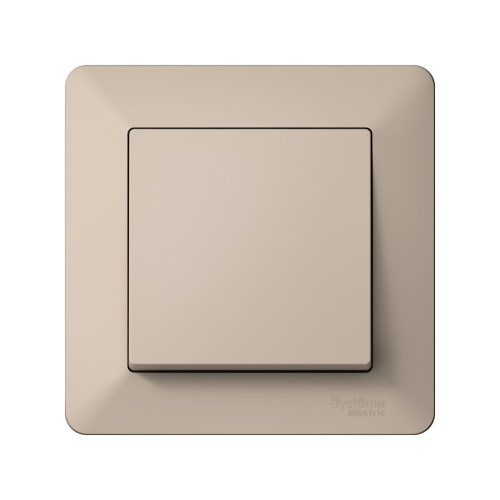 ATLASDESIGN AIR 1-п РАМКА, ПЕСОЧНЫЙ/дымч. белый