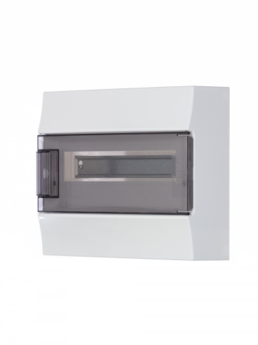 Бокс настенный Mistral41 12М прозрачная дверь (с клемм)