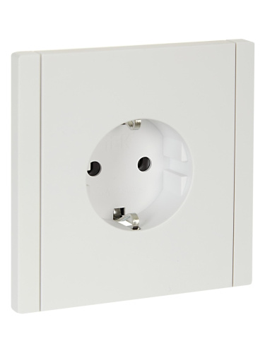 FORTE&PIANO Роз. с з/к без з/ш б/к 16А FP214 бел. IEK