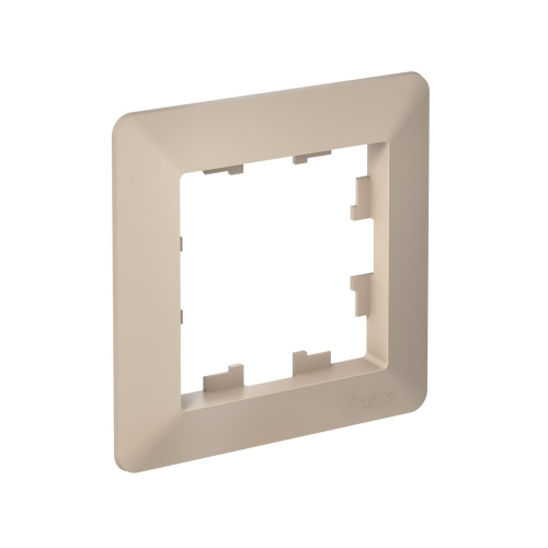 ATLASDESIGN AIR 1-п РАМКА, ПЕСОЧНЫЙ/дымч. белый