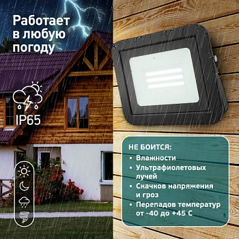 Светильник встраиваемый ДВО 1007 14Вт 4000K IP20 EKF Basic
