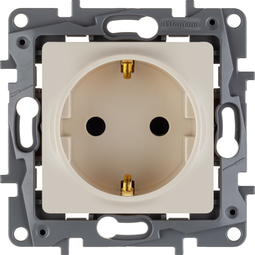 Розетка 2К+З СЛНК ETIKA