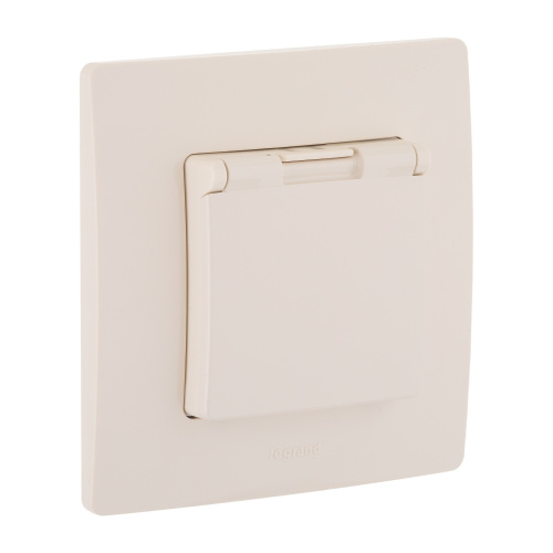 Розетка 2К+З IP44 ETIKA СЛНК