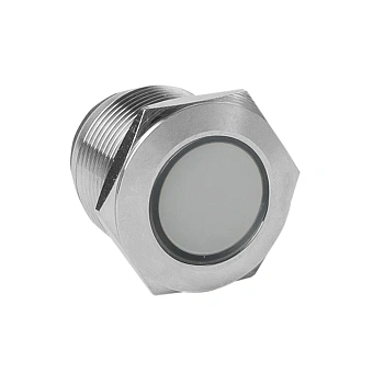 Лампа белая сигнальная S-Pro67 19 мм 230В