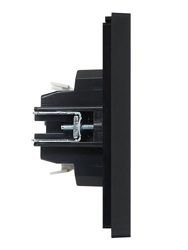 FORTE&PIANO Выключ. 1-кл. прох. 10А FP103 чер. IEK