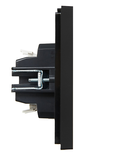 FORTE&PIANO Выключ. 1-кл. перекр. 10А FP112 чер. IEK