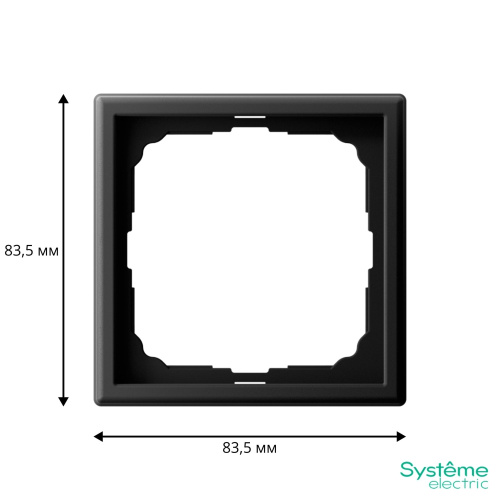 1-постовая РАМКА, КАРБОН