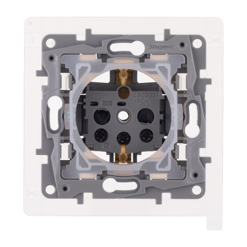 Розетка 2К+З IP44 ETIKA СЛНК