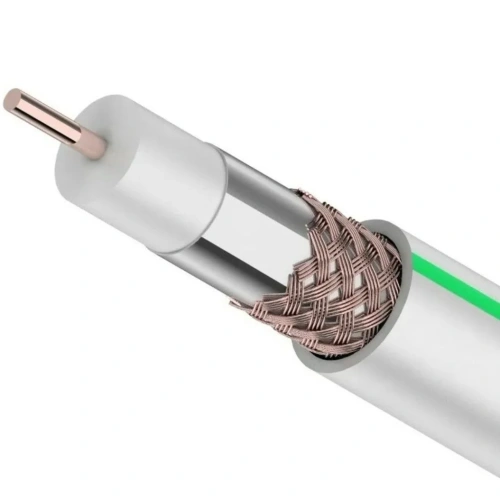 Радиочастотный SAT 50  (белый) (медь) REXANT