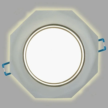 Светильник GCL-GX53-H38-BL-7 граненый матовый с подсветкой