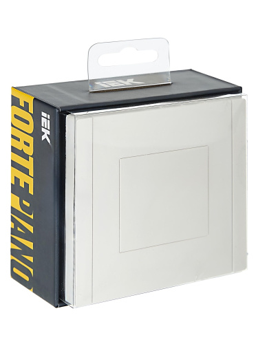 FORTE&PIANO Заглушка с суппортом FP241 бел. IEK