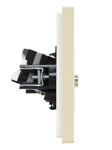 FORTE&PIANO Роз. двойная TV+RJ45 кат.5E FP436 ван. IEK