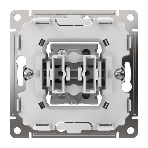 1-кл. ВЫКЛЮЧАТЕЛЬ КНОПОЧНЫЙ, 10А, мех-м, КАРБОН