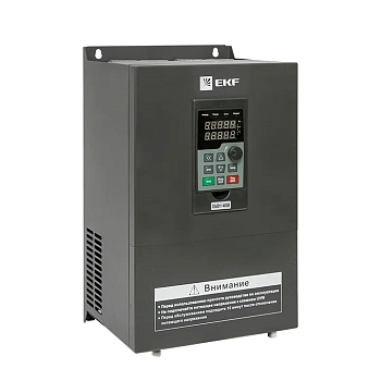 Преобразователь частоты 30/37кВт 3х400В с торм. модулем VECTOR-100 EKF