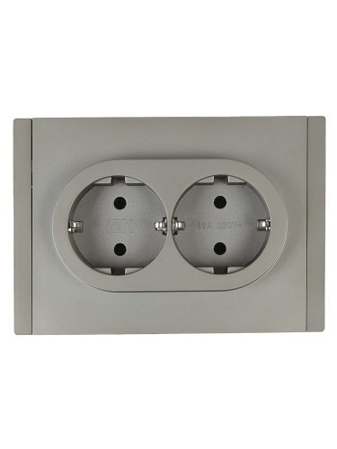 FORTE&PIANO Роз. 2-я с з/к без з/ш б/к 16А FP524 ст. IEK