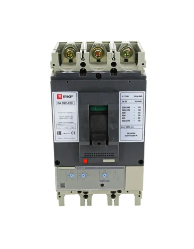 Выключатель автоматический ВА-99C (Compact NS) 630/630А 3P 45кА EKF PROxima