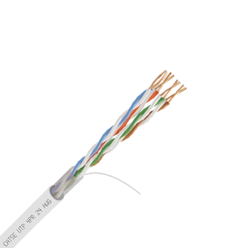 Витая пара  внутр. медь UTP CAT5e Netlink PVC(нг), 4PR 4х2х0,47 STANDART 24 AWG белый, однож