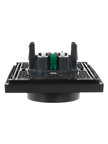 FORTE&PIANO Роз. 2-я с з/к без з/ш б/к 16А FP124 чер. IEK