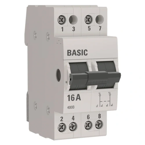 Трехпозиционный переключатель 2P 16А EKF Basic