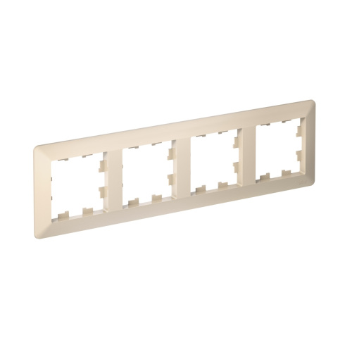 ATLASDESIGN AIR 4-п РАМКА, БЕЖЕВЫЙ/дымч. белый