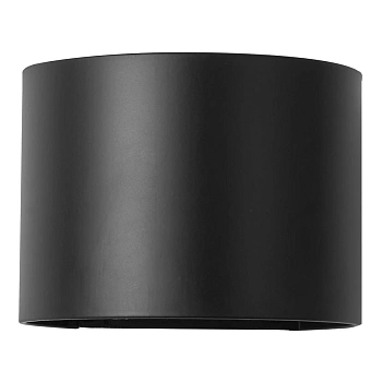 Фасадный светильник круглый GWL-2GX53-M-IP20 Черный