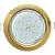 Ecola GX53 H4 Downlight without reflector_gold (светильник) 38x106 (к+)