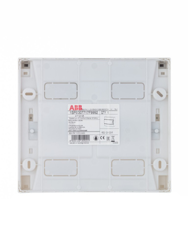 Бокс настенный Mistral41 12М прозрачная дверь (с клемм)