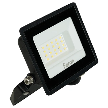Прожектор светодиодный  30W 6400K IP65 AC230V/50Hz, черный , LL-920 FERON